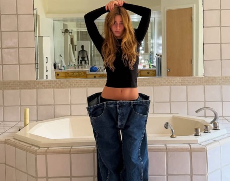 Vaqueros cuadrados de Kseniaschnaider: la revolución del denim