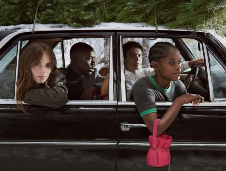 Prada Holiday 2025: campaña navideña cinematográfica y elegante