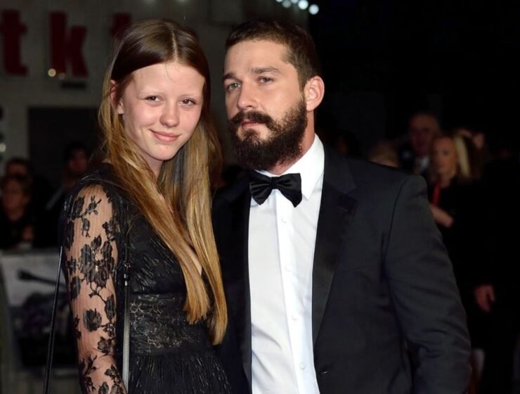 Mia Goth y Shia LaBeouf: el matrimonio silencioso de Hollywood