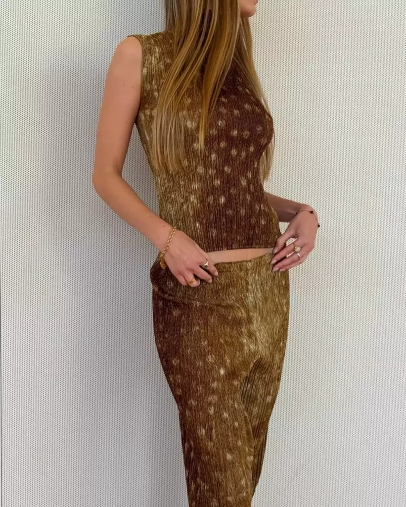 Deer print: la tendencia animal print que dominará la moda en 2026