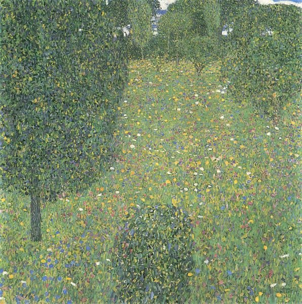 GUSTAV KLIMT- BLUMENWIESE (1908)