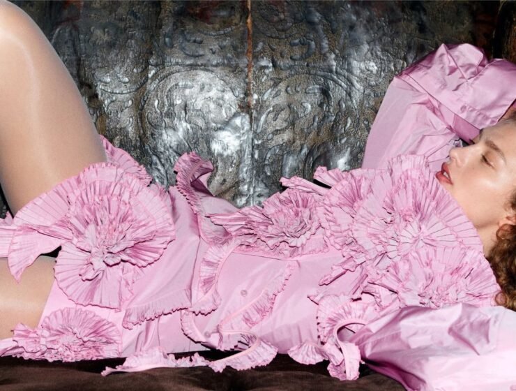 Blumarine Pre-Fall 2026: glamour nocturno y romanticismo