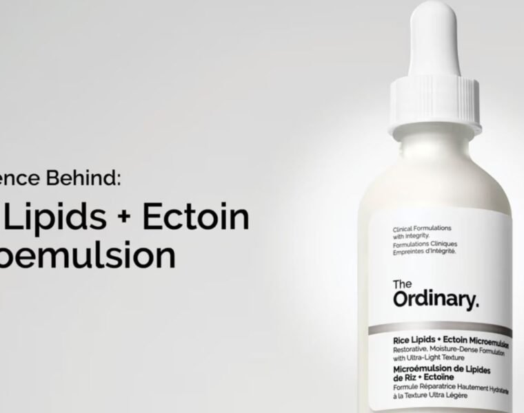 The Ordinary Rice Lipids + Ectoin: hidratación intensa