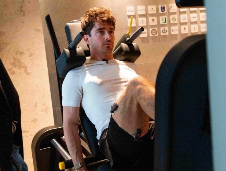 Charles Leclerc se prepara para la F1 2026 en Technogym