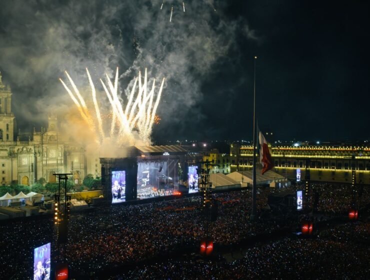 Banco Plata celebra su nueva era con concierto en el Zócalo de CDMX