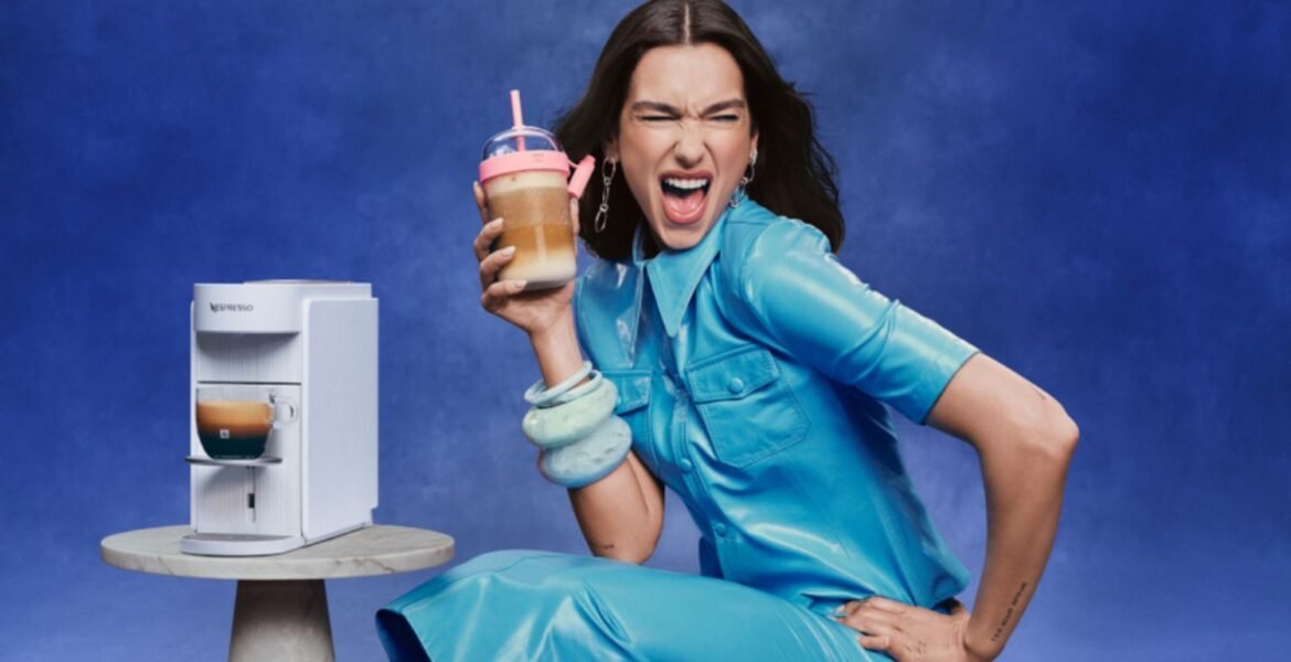 Nespresso x Dua Lipa: Vertuo Up
