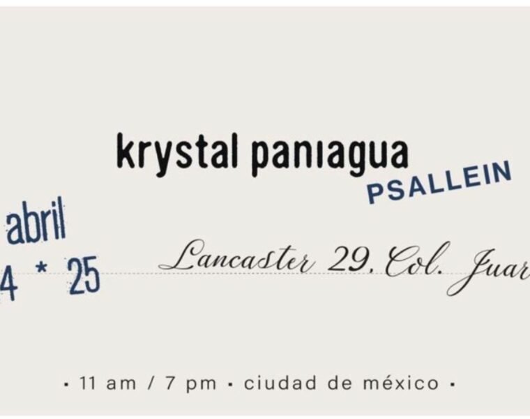 Krystal Paniagua SS26 en CDMX: presentación Psallein