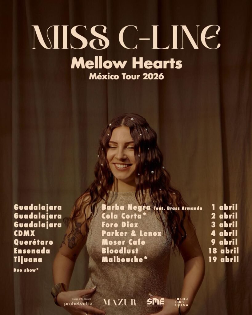 Miss C-Line en México 2026: tour, fechas y entrevista sobre su música