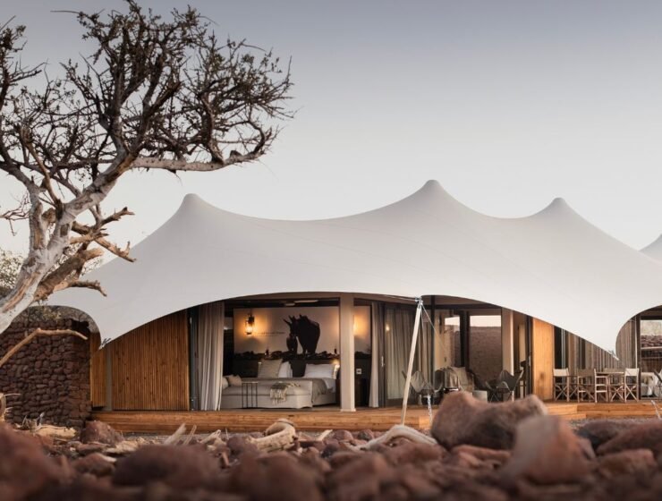 Wilderness Desert Rhino Camp: el refugio más remoto de Namibia