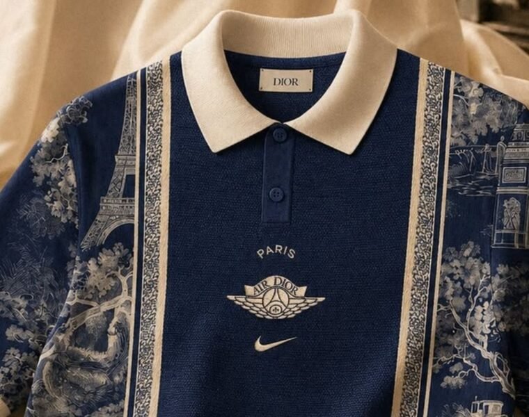 PSG x Nike x Jordan x Dior: El polo que une deporte y alta costura