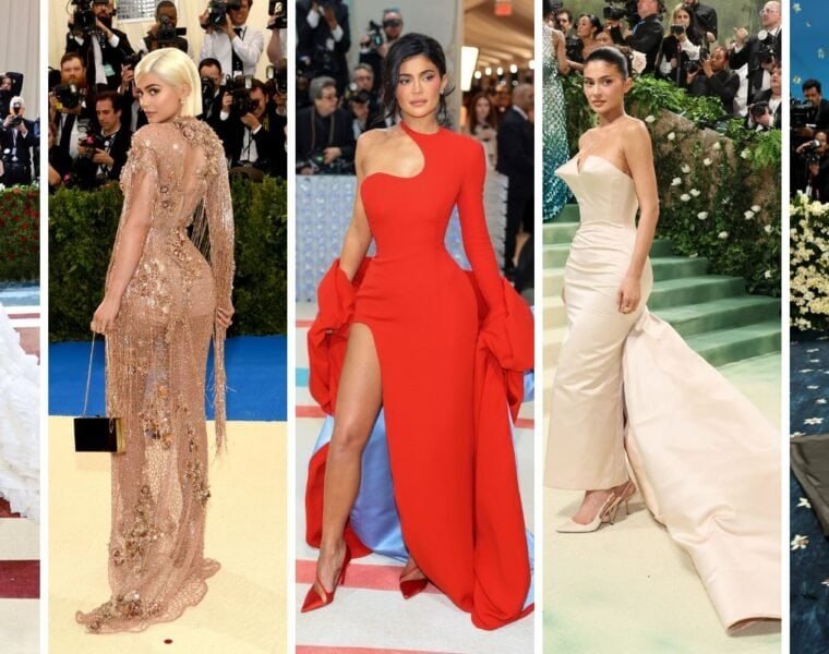 Kylie Jenner en la Met Gala: todos sus looks