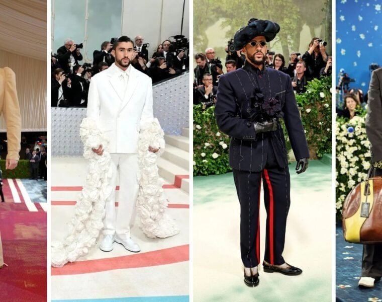 Todos los looks de Bad Bunny en la Met Gala: 2022- 2025
