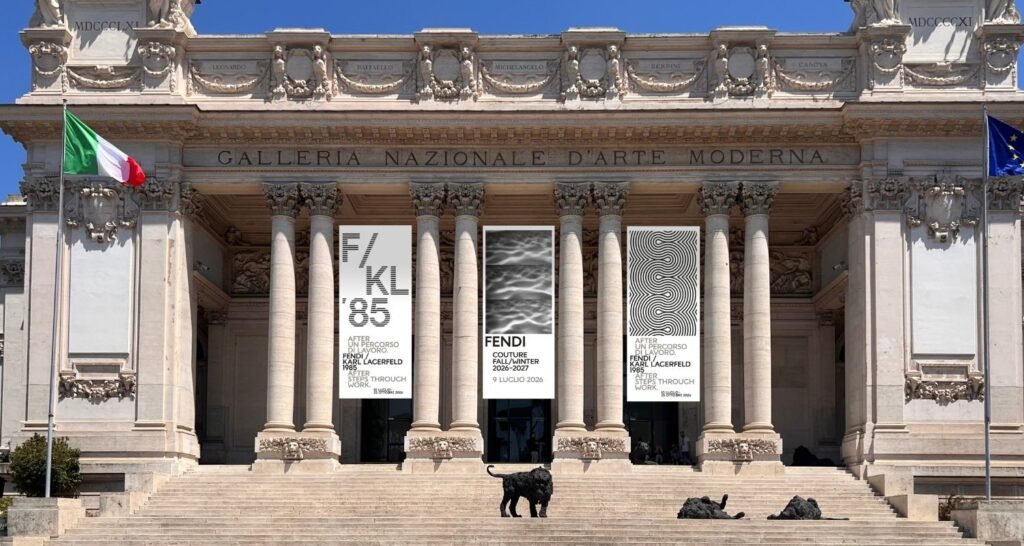 Fendi presenta su Alta Costura 2026 en Roma desde la Galleria Nazionale
