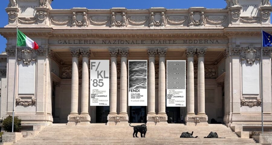 Fendi presenta su Alta Costura 2026 en Roma desde la Galleria Nazionale