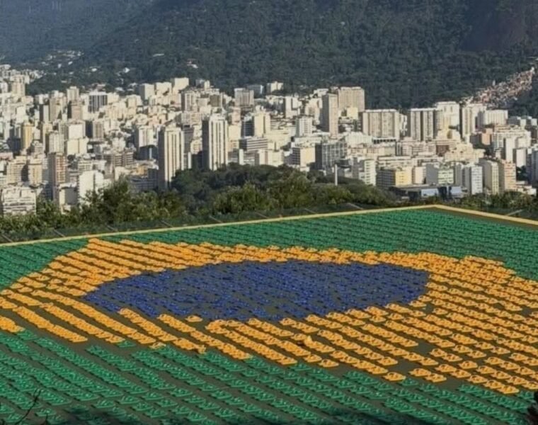 Brasil celebra el Mundial 2026 con 4.500 Havaianas en Río