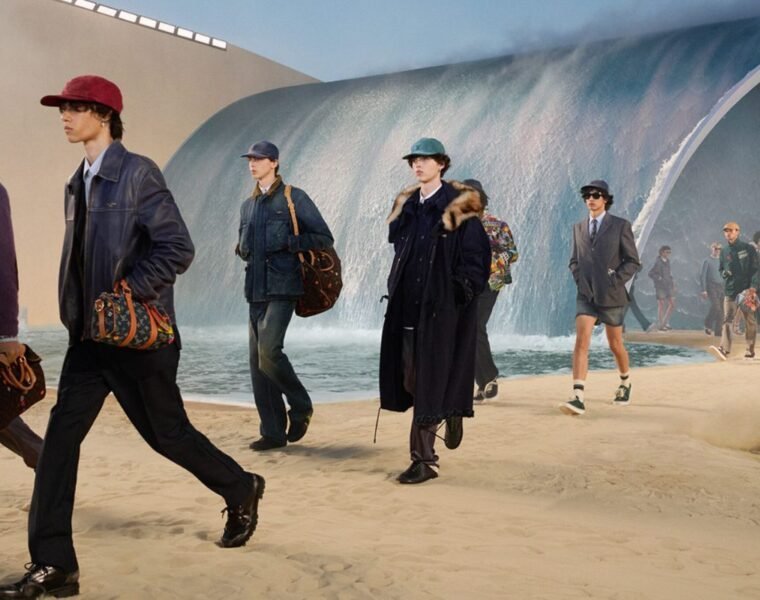 Louis Vuitton SS27 de Pharrell: el surf redefine el lujo masculino