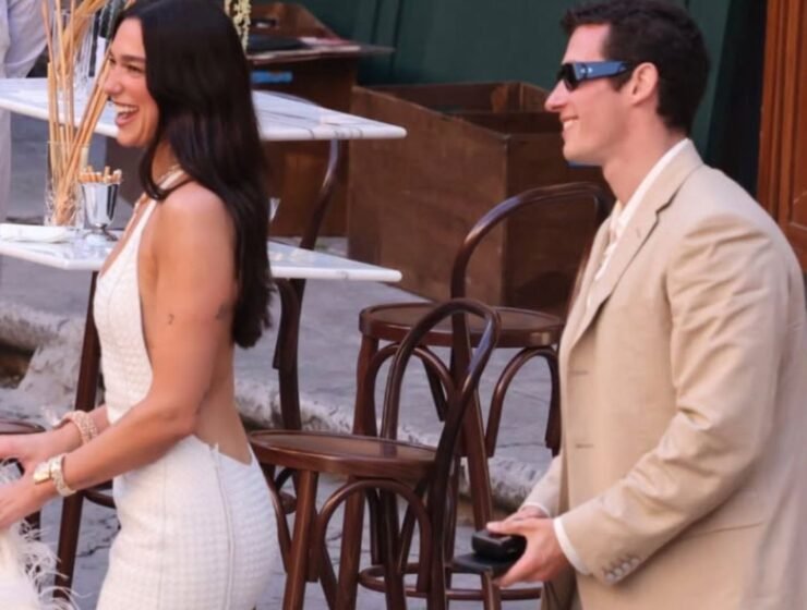 Dua Lipa y Callum Turner celebran su welcome party en Palermo
