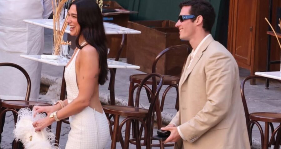 Dua Lipa y Callum Turner celebran su welcome party en Palermo
