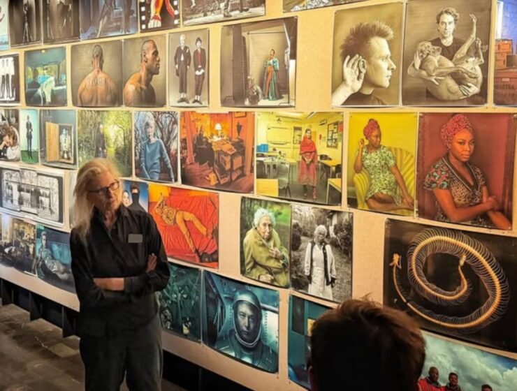 Annie Leibovitz inaugura su exposición de Fútbol 2026 en CDMX