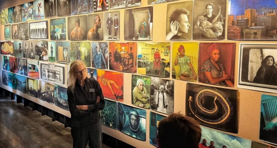 Annie Leibovitz inaugura su exposición de Fútbol 2026 en CDMX