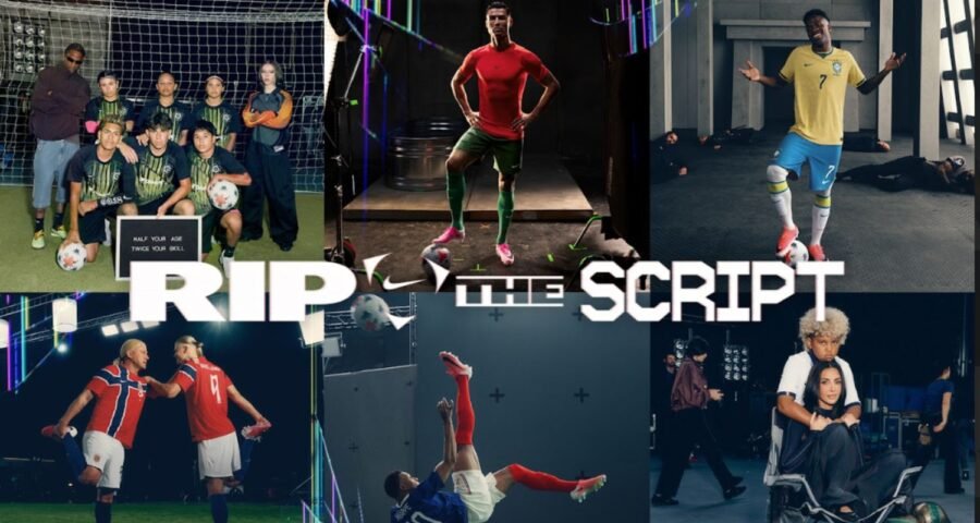 Nike Rip the Script: la campaña con Cristiano Ronaldo y Mbappé