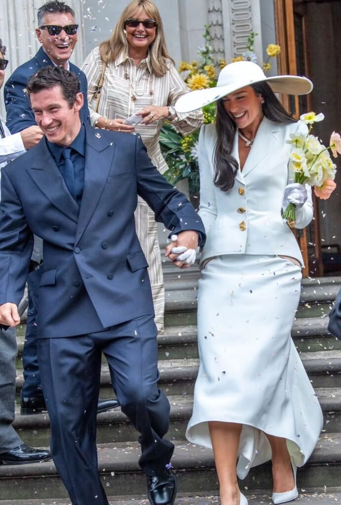Boda de Dua Lipa y Callum Turner en Londres