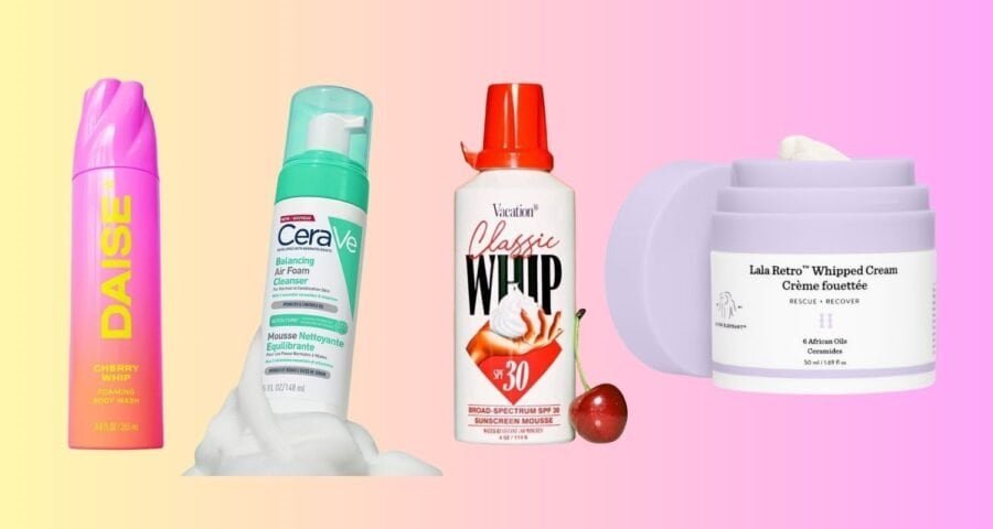 Whipped skincare: qué es, beneficios y los productos virales