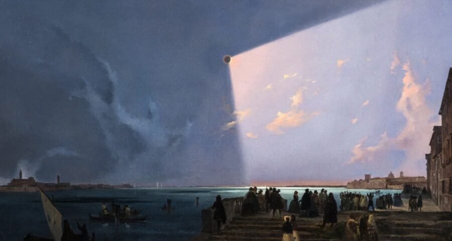 Eclipses en el arte: pinturas y obras que retrataron el fenómeno astronómico
