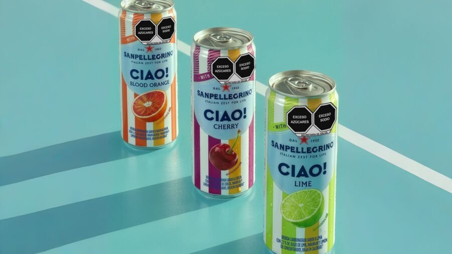 Sanpellegrino Ciao! llega a México con tres sabores de Italia